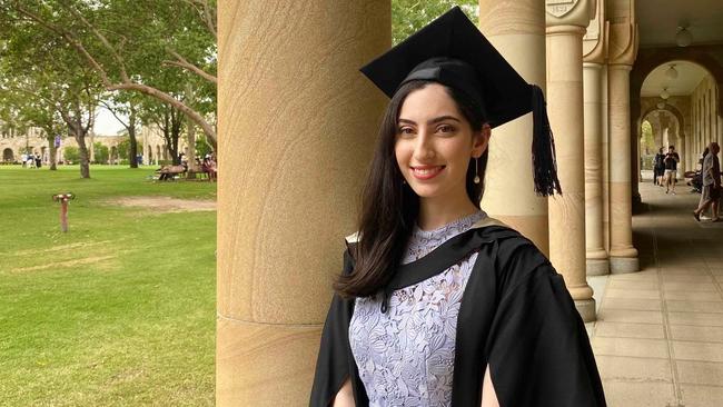 Sheldon College alumna Madina Mohmood. Picture: Supplied