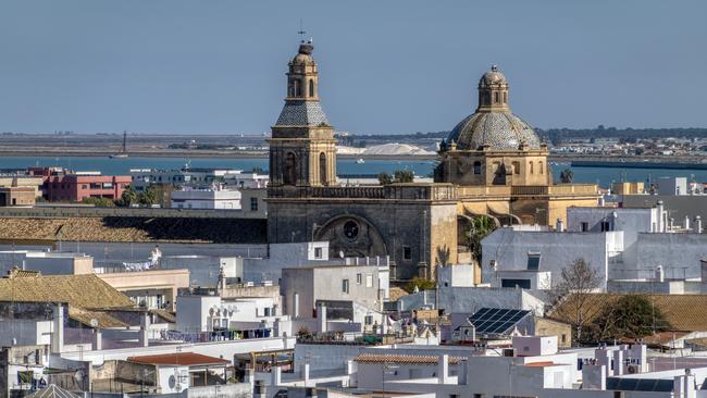 View of Sanlucar de Barrameda, in the province of Cadiz, Andalusia, Spain