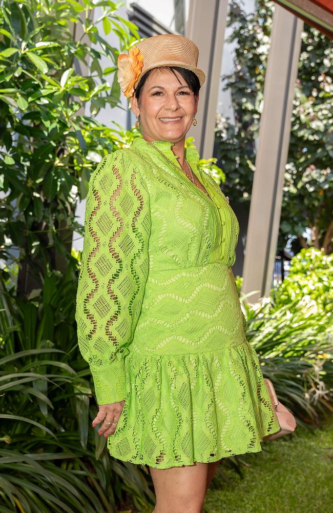 Tracey Berg at the 2023 Darwin Cup. Picture: Pema Tamang Pakhrin