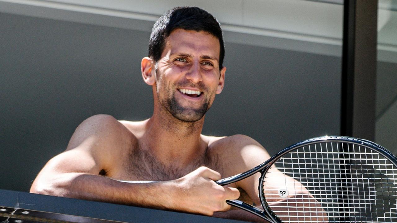 Novak Djokovic has hit back. (Photo by Morgan SETTE / AFP)-