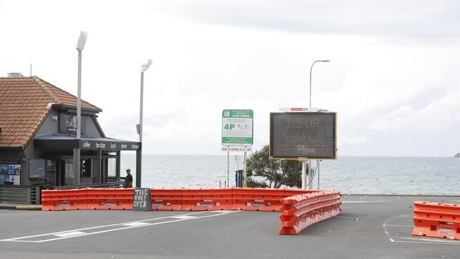 Byron Shire Council won’t yet reopen the Main Beach carpark.