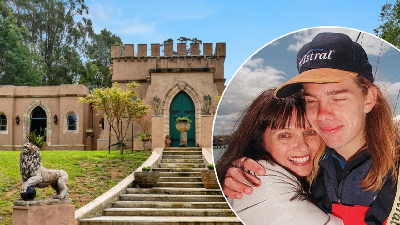 Jesse Martin linked to medieval Versace Castle