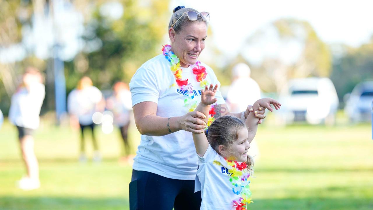 Fun from the 2023 Gladstone Colour Me Capricorn fun run for the RACQ CapRescue. Photos: Cherryandjun Photography