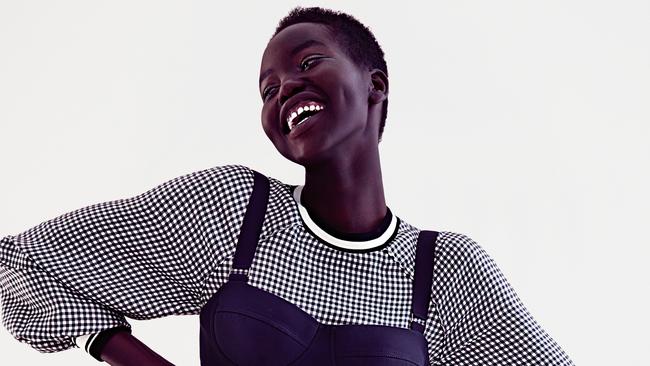 “I’m not Mary anymore. I want to be Adut; Adut is unique.” Photography by Steven Chee, styling by Gemma Keil, hair by Koh, make-up by Filomena Natoli.