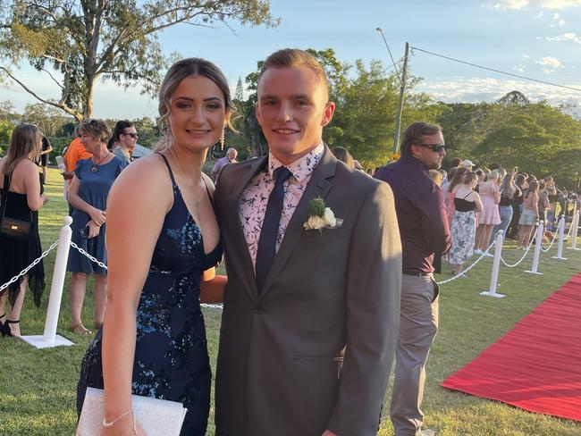 Aldridge State High School students celebrate their formal.