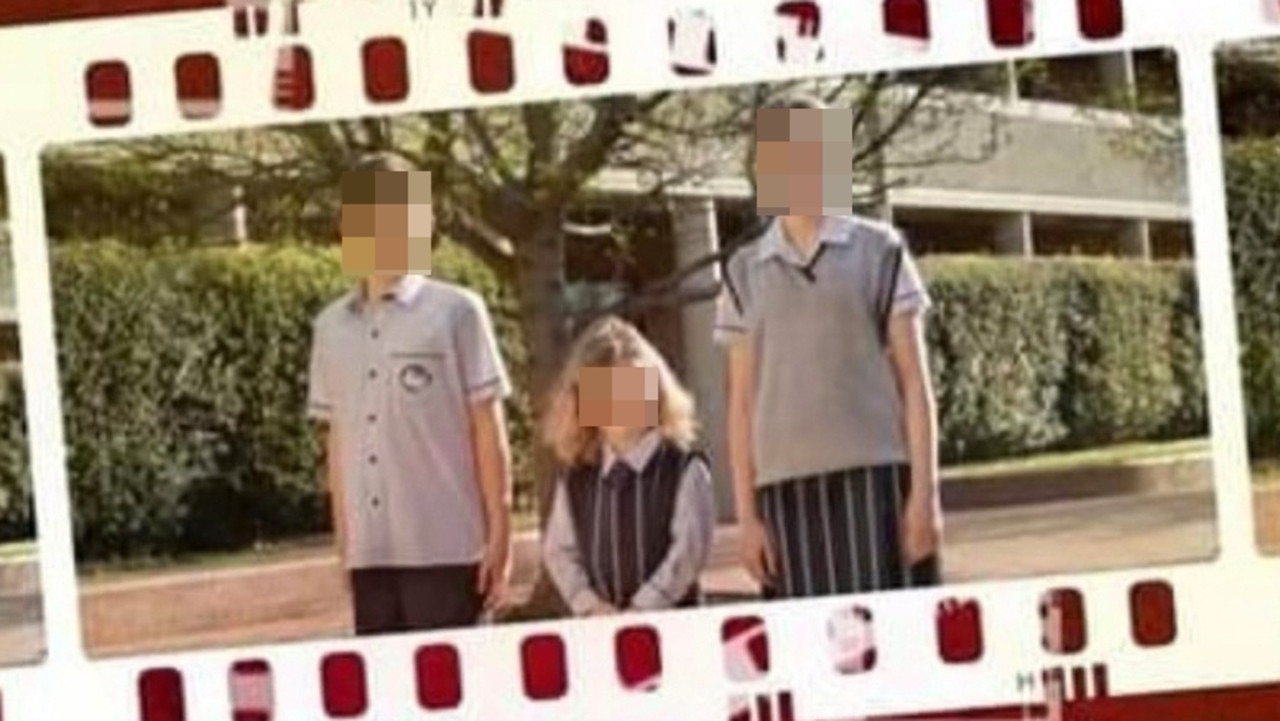 The proposed new grey, shapeless ‘orphanage-like’ Geelong Christian College uniform has students and parents up in arms. Picture: Supplied