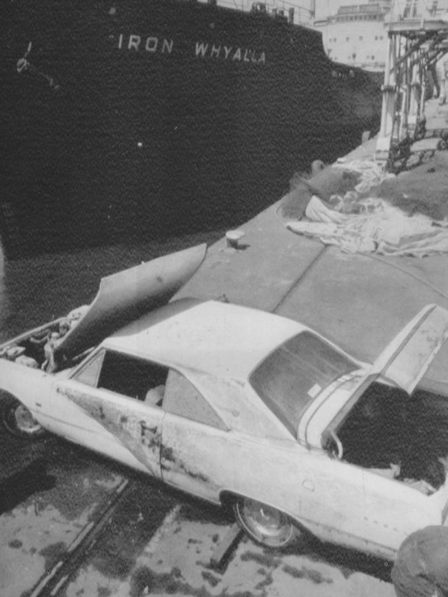 Car belonging to ‘The Ferret’ Nelson.