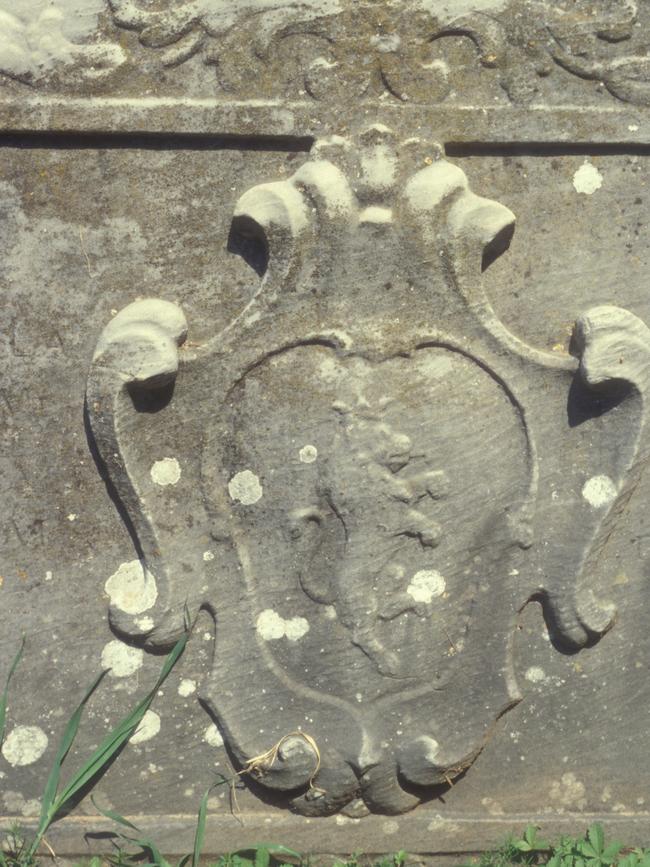 The tombstone of Sarah, the wife of Rabbi Joseph Ergas, who died in 1761. Her grave is found in Livorno, Italy. Picture: Francesca Trivellato