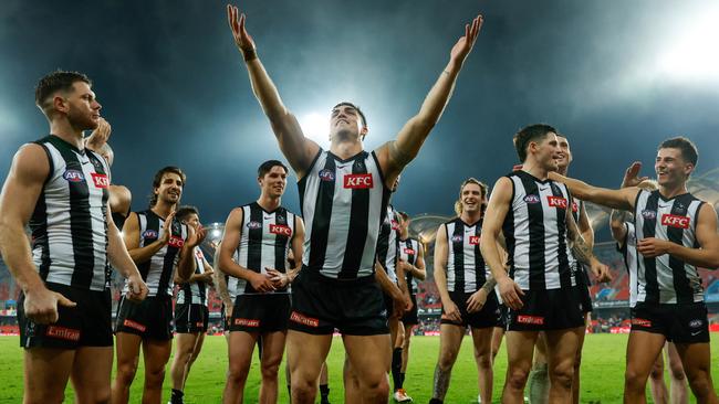 The Pies are expected to play finals in 2022. Picture: AFL Photos/Getty Images