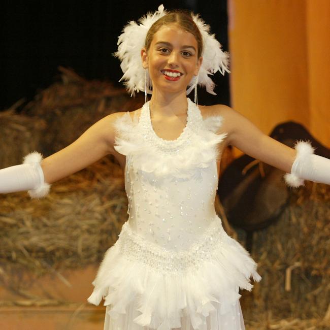 Isabelle Church 12 years as the Swan.