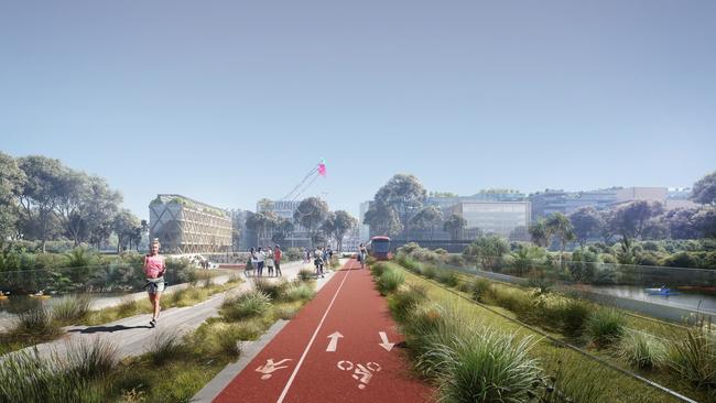 The campus will house 25,000 students by 2050