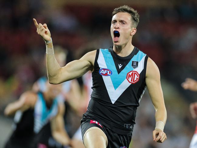 A fit and healthy Orazio Fantasia would be a game changer for the Power. Picture: Daniel Kalisz/Getty Images