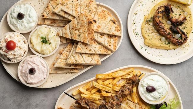 Photos of Ammos Greek Bistro in North Adelaide.