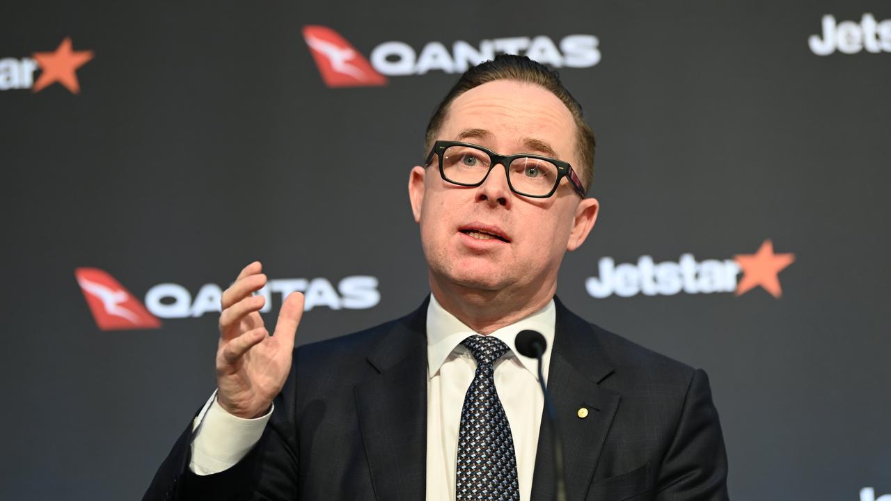 Qantas CEO Alan Joyce was forced to stand down more workers in August. Picture: NCA NewsWire/Jeremy Piper