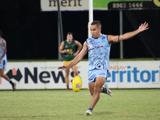 The Darwin Buffaloes ran riot in their win over St Mary’s. Picture: Celina Whan AFLNT/Media