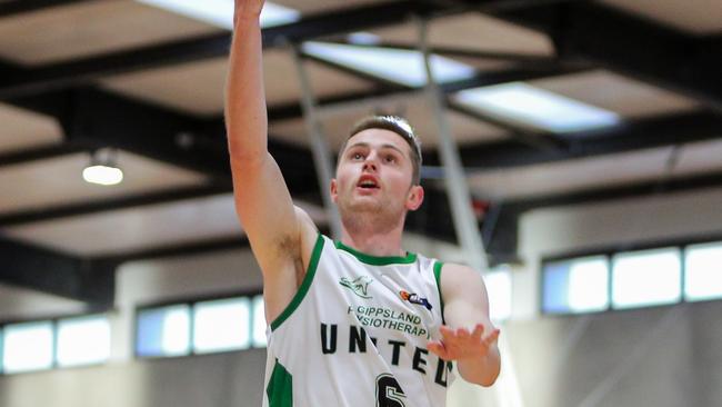 Ben Barlow enjoyed a strong performance. Photo: Basketball Victoria and Peter Knight/Awards For