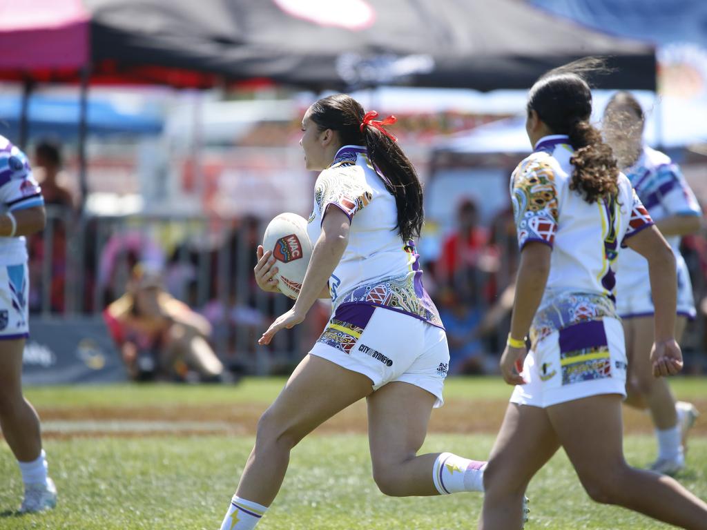 Koori Knockout - Day 4 Girls 17s GF Mindaribba Warriors v Waterloo Storm Monday, 7 October 2024 Hereford St, Bathurst NSW 2795, Australia, Picture Warren Gannon Photography