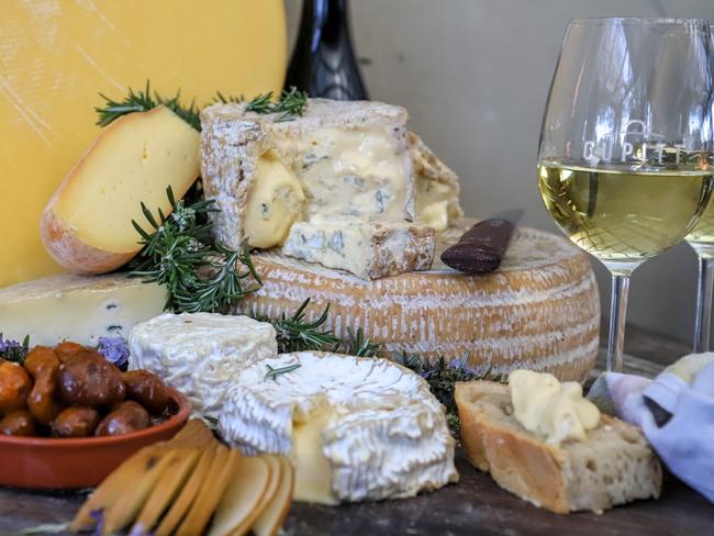 Cupitt’s wine and cheeses. Picture: Jenifer Jagielski