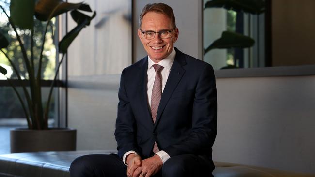 BHP chief executive Andrew Mackenzie in Perth. Picture: Colin Murty