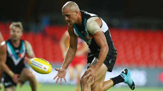 Powell-Pepper was back to his damaging best against the Suns in Round 1, finishing with 20 disposals and four tackles. Picture: Chris Hyde/Getty Images