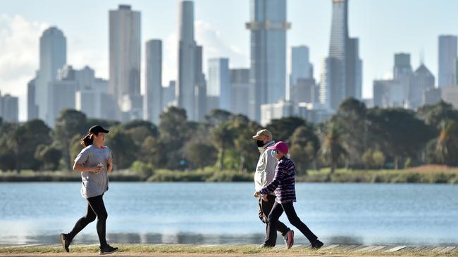 Melbourne has the lowest vaccination rate of any municipality in the state. Picture: Nicki Connolly