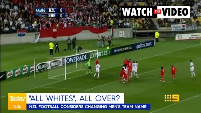 New Zealand football team to change ‘All Whites’ name (The Today Show)