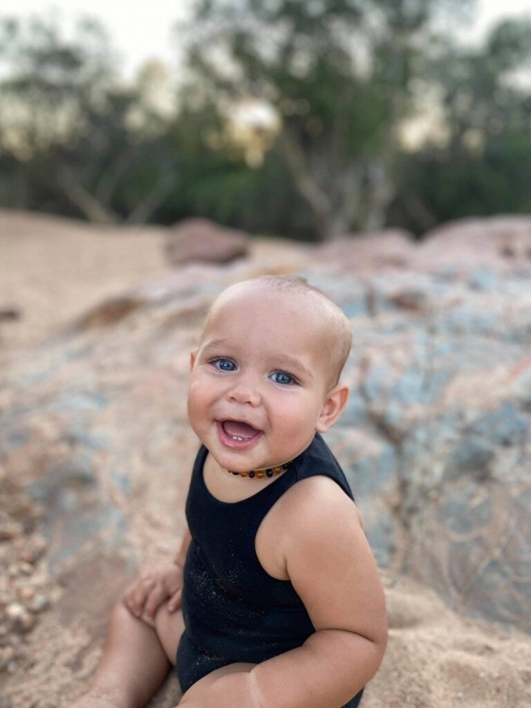 Kenzo Roddenby has been named the NT's cutest baby by NT News readers. Picture: Supplied