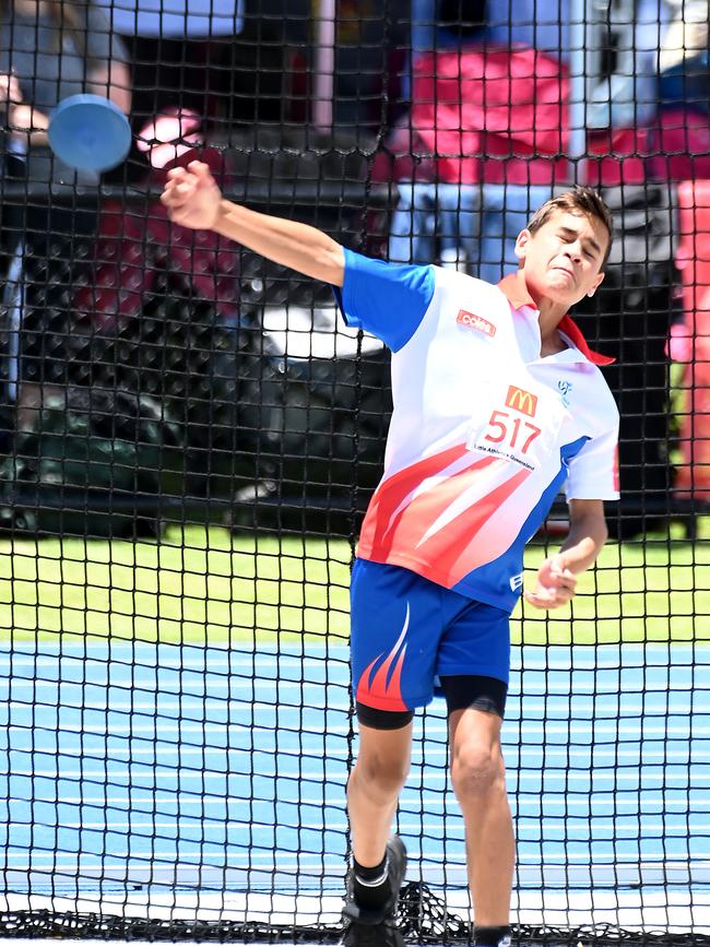 Queensland Little Athletics State Relay Championships. Saturday December 2, 2023. Picture, John Gass