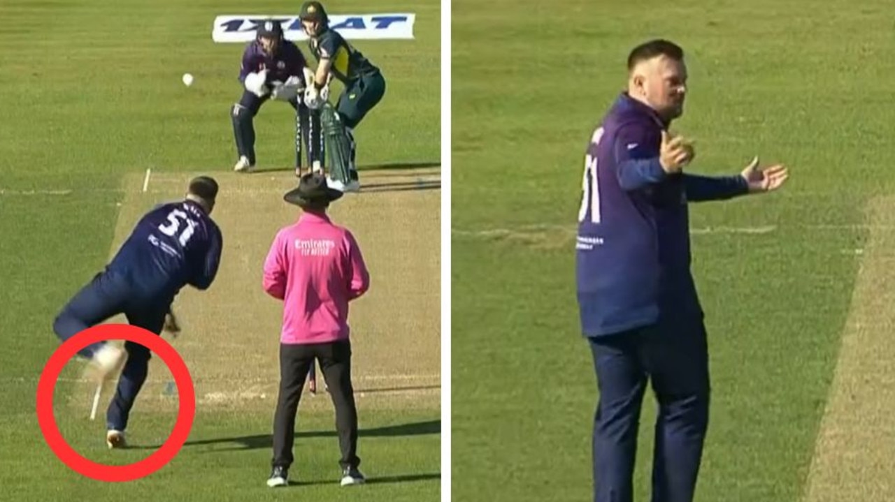 Scottish spinner Mark Watt controversially denied wicket after Josh Inglis’ late withdrawal