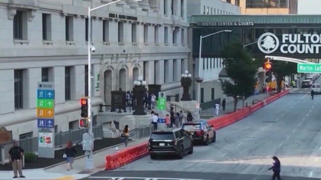 Security Tightened Around Fulton County Courthouse The Australian 9706