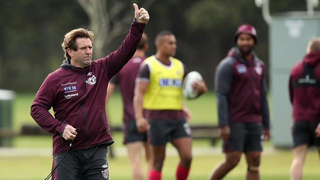 Hasler brought Manly back from the dead. Photo: Phil Hillyard