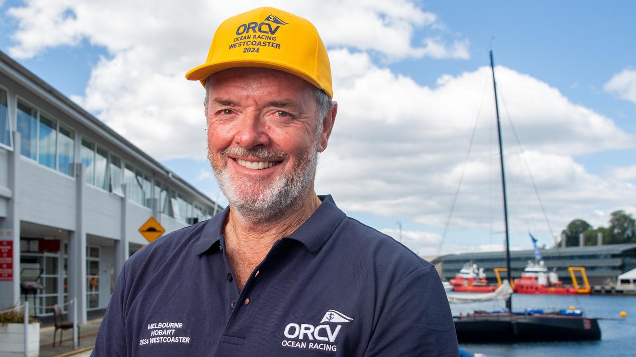 Skipper of Rushour Drew Carruthers after the Melbourne to Hobart Yacht Race on Sunday 29th December 2024. Picture: Linda Higginson