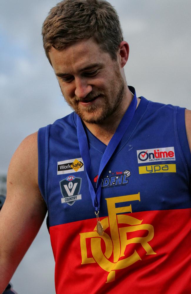 Tom Gleeson was the Doug McIntyre medallist for best afield. Picture: Aaron Cook