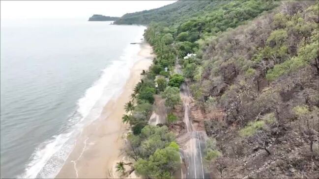 Ellis Beach landslide