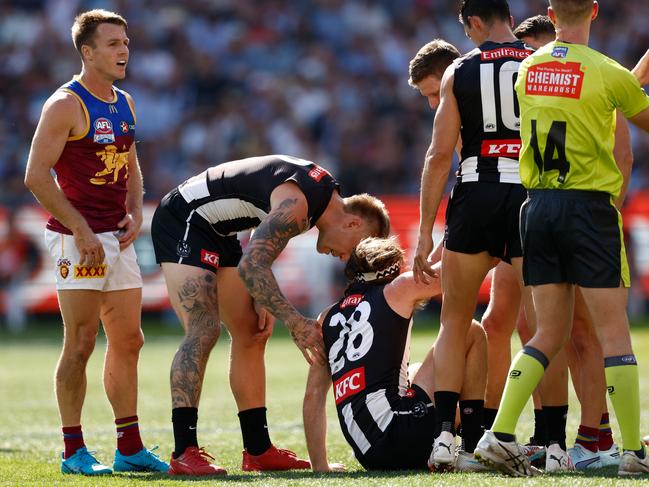 Collingwood 2023 premiership player Nathan Murphy has called time on his football career at the young age of 24.