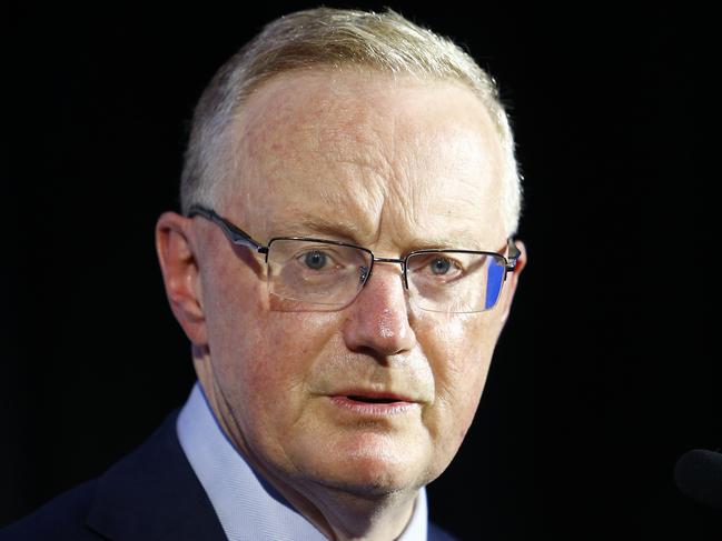 BRISBANE, AUSTRALIA - NewsWire Photos JULY 12, 2023: The Governor of the Reserve Bank of Australia Philip Lowe speaks during the Economic Society of Australia lunch held in Brisbane. Picture: NCA NewsWire/Tertius Pickard