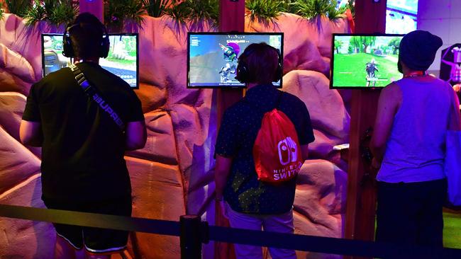 Fortnite broke its own record earlier this year, with more than 10.8 million people playing simultaneously. Picture: AFP