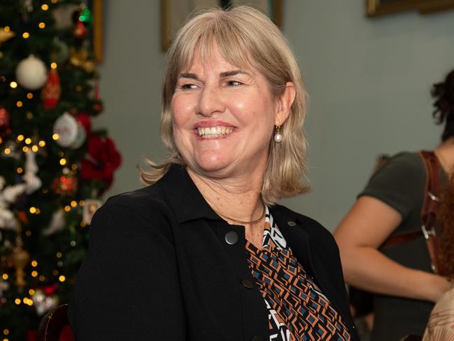 Eva Lawler at the swear-in ceremony in the Government House, December 2023. Picture: Pema Tamang Pakhrin