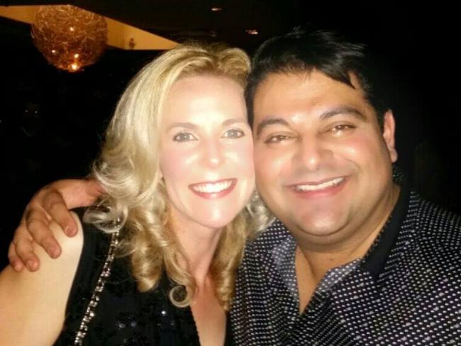 Elaine Pandilovski was found dead in her Mill Park home, Her estranged husband Zoran Pandilovski has been arrested in connection to the homicide.. She is pictured wwith her husband Zoran