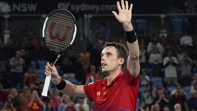 Roberto Bautista Agut has launched an extraordinary tirade over his quarantine. Picture: AAP