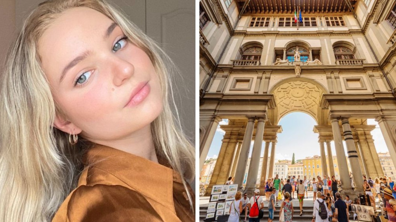 American student Stacia Datskovska’s opinion piece about hating her time in Florence, Italy has gone viral. Pictures: LinkedIn; iStock