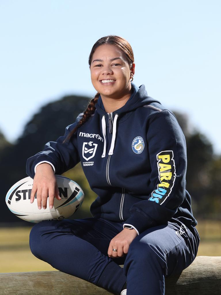 Kennedy Cherrington was the NRLW rookie of the year in 2020. Picture: Richard Dobson