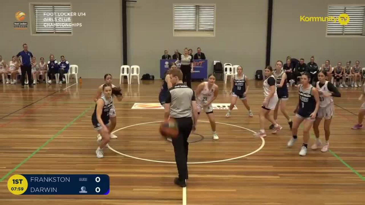 Replay: Frankston Blues v Darwin Cyclones (Girls) - 2024 Basketball Australia U14 Club Championships Day 2