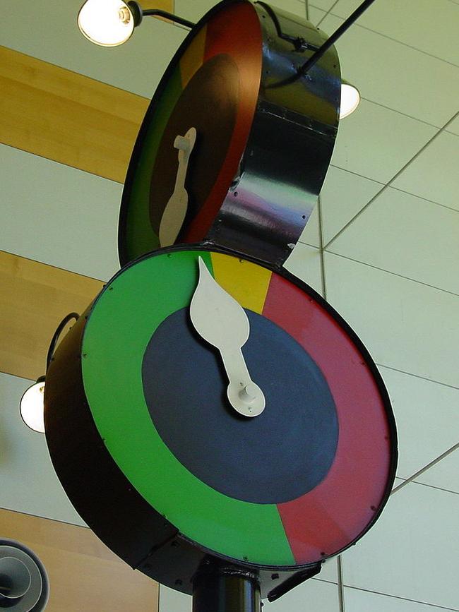 A Marshalite traffic signal at the Melbourne Museum. Picture: Wikipedia