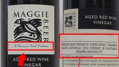 Maggie Beer products from the ACCC website .