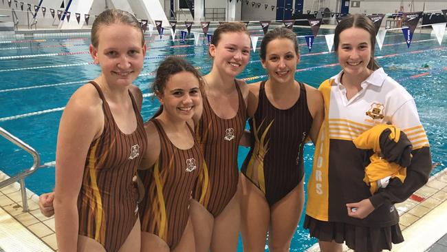 St Rita's College had plenty to smile about at the CaSSSA swimming carnival.