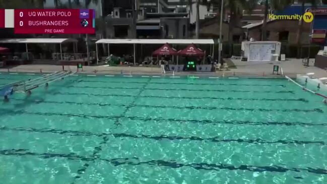 Replay: UQ Water Polo v Bush Rangers (Mens)—Water Polo Queensland Premier League Week 2