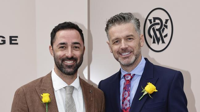 Andy Allen (left) spoke about Jock Zonfrillo (right) in his first TV interview since his co-star’s death. Picture: Sam Tabone/Getty