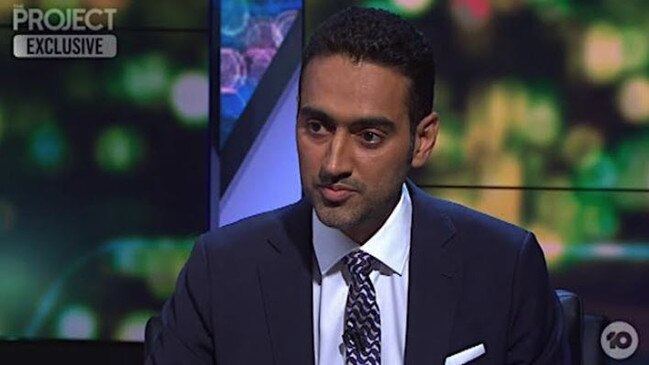 Project this: Waleed’s pout didn’t wash with the Prime Minister.