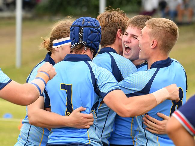 TAS First XV rugby between Canterbury College and St Columban's Saturday June 3, 2023. Picture, John Gass